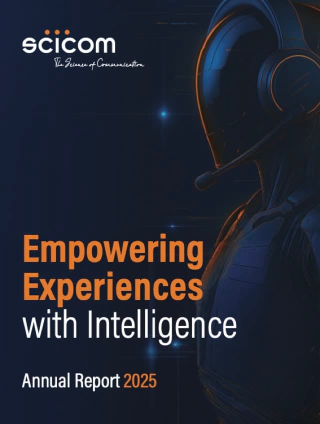 Cover of Scicom Annual Report 2025